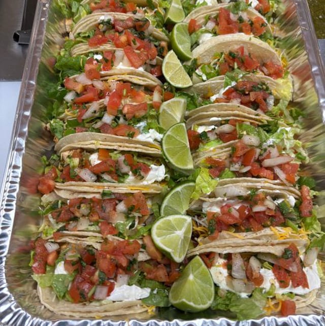 20 Tacos Tray.