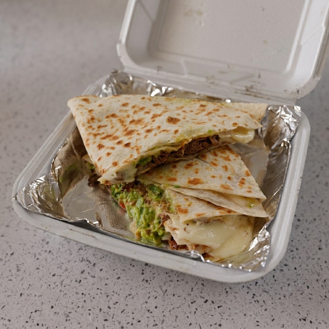 Barbacoa Quesadilla.
